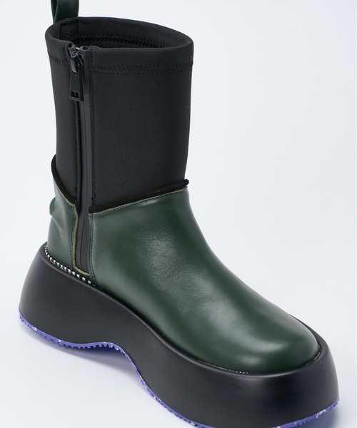 VEGE（ベジ）の「VEGE Taitan（ブーツ・レディース・ブラック/グレイッシュベージュ/オリーブ・23/23.5/24/24.5）」の16枚目の写真