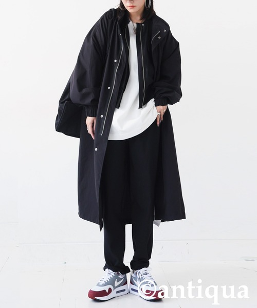 antiqua(アンティカ)の「テーパードパンツ(その他パンツ・レディース・ブラック/ダークグレー/ネイビー/ブラウン/グリーン・MEDIUM/LARGE/X-LARGE)」の12枚目の写真