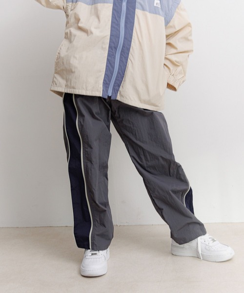 BAYFLOW（ベイフロー）の「[ファスナーの開閉でシルエットが変わる♪]サイドZIPナイロンパンツ(KIDS)（その他パンツ・キッズ・チャコール/カーキ・140cm/120cm/150cm/130cm/110cm）」の8枚目の写真