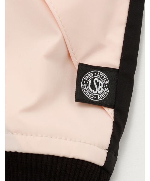 Little sunny bite（リトルサニーバイト）の「nylon top（ナイロンジャケット・レディース・ピンク/ブラック/ブルー・SMALL/MEDIUM）」の9枚目の写真