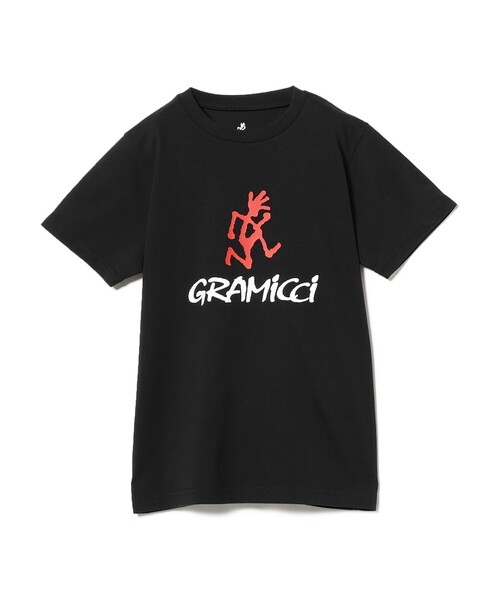 Gramicci（グラミチ）の「Gramicci / ロゴ Tシャツ 2025SS（140～150cm）（Tシャツ/カットソー・キッズ・ホワイト/ブラック・140/150）」の7枚目の写真