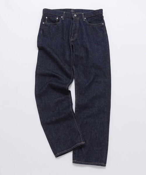 SHIPS(シップス)の「SHIPS: ベーシック 5ポケット ワンウォッシュ デニム パンツ(その他パンツ・メンズ・ネイビー・SMALL/MEDIUM/LARGE)」の2枚目の写真