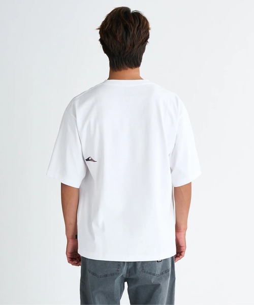 Quiksilver（クイックシルバー）の「MERCURY TRIBE ST /クイックシルバーグラフィック半袖Tシャツ（Tシャツ/カットソー・メンズ・ホワイト/ブラック/ミント・SMALL/LARGE/MEDIUM/X-LARGE）」の4枚目の写真