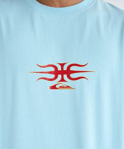 Quiksilver（クイックシルバー）の「MERCURY TRIBE ST /クイックシルバーグラフィック半袖Tシャツ（Tシャツ/カットソー・メンズ・ホワイト/ブラック/ミント・SMALL/LARGE/MEDIUM/X-LARGE）」の8枚目の写真