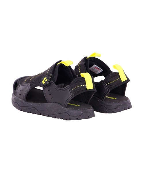 CONVERSE（コンバース）の「【CONVERSE／コンバース】キッズ MSD CP サンダル／KID'S MSD CP SANDAL（サンダル・キッズ・ブラック×イエロー・17.0cm/18.0cm/19.0cm/20.0cm/21.0cm/23.0cm/24.0cm/16.0cm/22.0cm）」の6枚目の写真