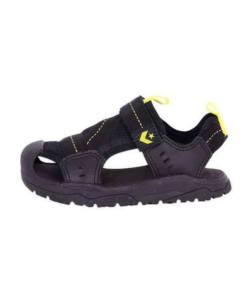 CONVERSE（コンバース）の「【CONVERSE／コンバース】キッズ MSD CP サンダル／KID'S MSD CP SANDAL（サンダル・キッズ・ブラック×イエロー・17.0cm/18.0cm/19.0cm/20.0cm/21.0cm/23.0cm/24.0cm/16.0cm/22.0cm）」の9枚目の写真