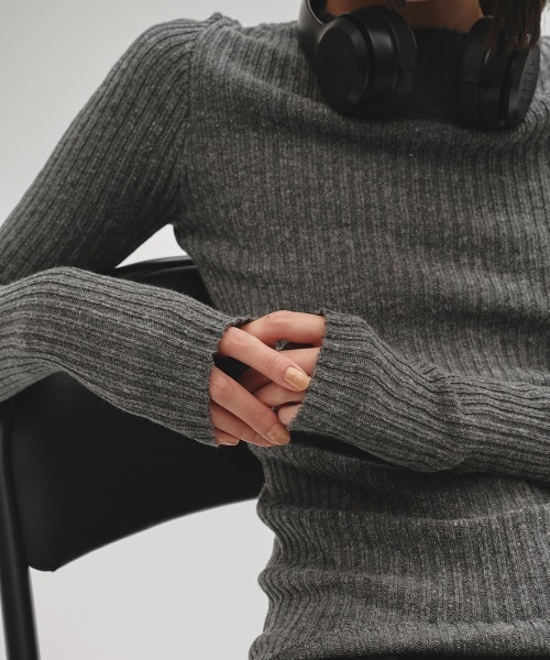 セール】Boatneck Rib Knit（ニット/セーター）｜TODAYFUL