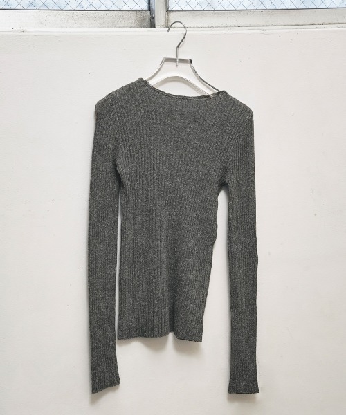 TODAYFULトゥデイフル　新品Boatneck Rib Knit ニット セール】Boatneck Rib Knit（ニット/セーター）｜TODAYFUL