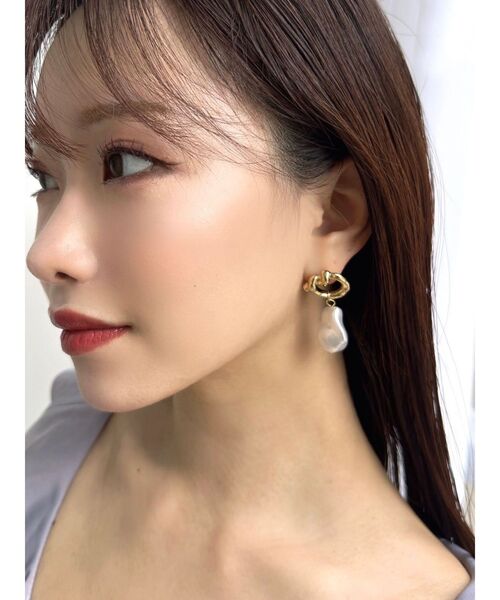 セール】オイスターパールピアス（ピアス（両耳用））｜RESEXXY