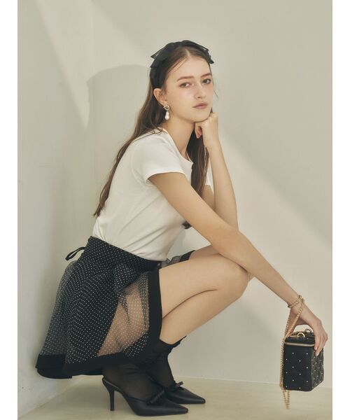 RESEXXY(リゼクシー)の「オイスターパールピアス(ピアス(両耳用)・レディース・シルバー/ゴールド・FREE)」の6枚目の写真