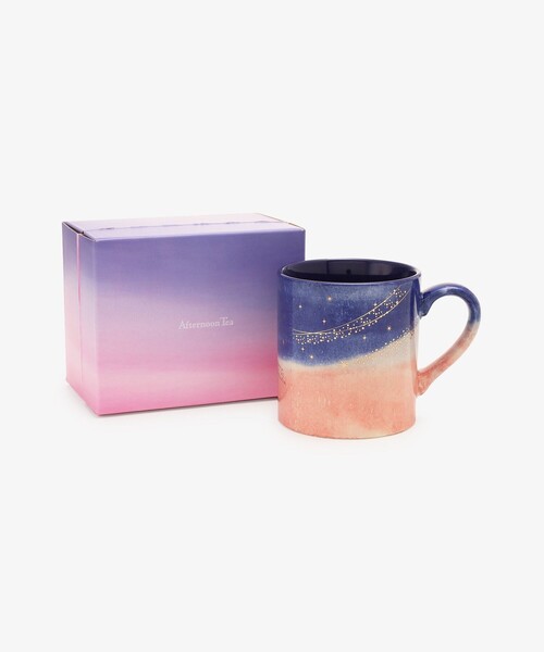 Afternoon Tea(アフタヌーンティー)の「マグカップ/薄明(はくめい)(グラス/マグカップ/タンブラー・レディース・パープル・ONE SIZE)」の1枚目の写真