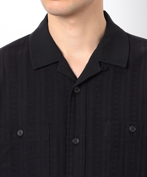COMME CA ISM(コムサイズム)の「キューバシャツ(シャツ/ブラウス・メンズ・ホワイト/ブラック・LARGE/MEDIUM)」の15枚目の写真