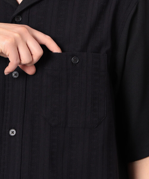 COMME CA ISM(コムサイズム)の「キューバシャツ(シャツ/ブラウス・メンズ・ホワイト/ブラック・LARGE/MEDIUM)」の16枚目の写真