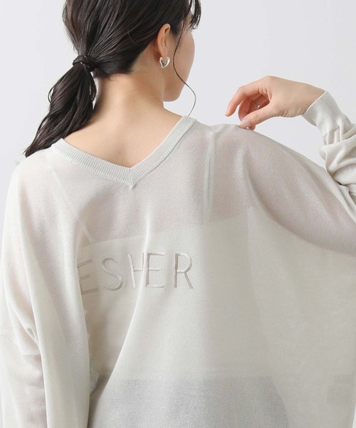 ２ｗａｙＥＳＨＥＲシアーニット