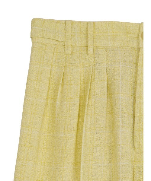 セール】LIGHT TWEED MANY TUCK PANTS（その他パンツ）｜Ameri