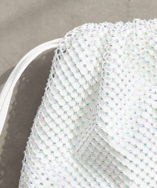 RETRO GIRL(レトロガール)の「2WAY巾着バッグ(ショルダーバッグ・レディース・ブラック/オフホワイト/ブルー・ONE SIZE)」の9枚目の写真