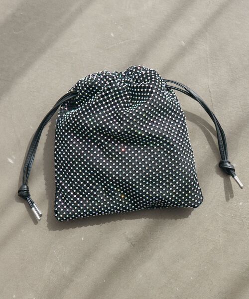 RETRO GIRL(レトロガール)の「2WAY巾着バッグ(ショルダーバッグ・レディース・ブラック/オフホワイト/ブルー・ONE SIZE)」の13枚目の写真