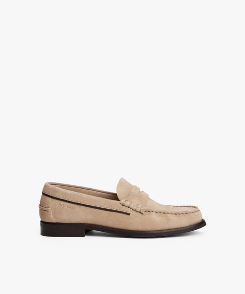 TOMMY HILFIGER（トミーヒルフィガー）の「クラシックヒルフィガースエードローファー（その他シューズ・メンズ・ベージュ・25cm/26cm/26.5cm）」の2枚目の写真