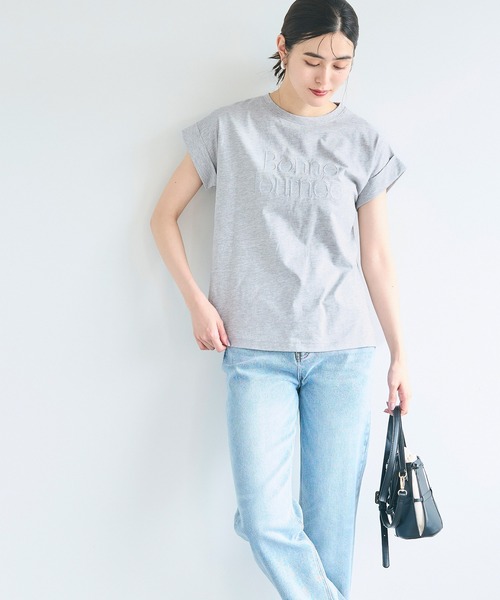 coca(coca)(コカ)の「フレンチスリーブロゴTシャツ(Tシャツ/カットソー・レディース・D/C・M/XL/S/L)」の8枚目の写真