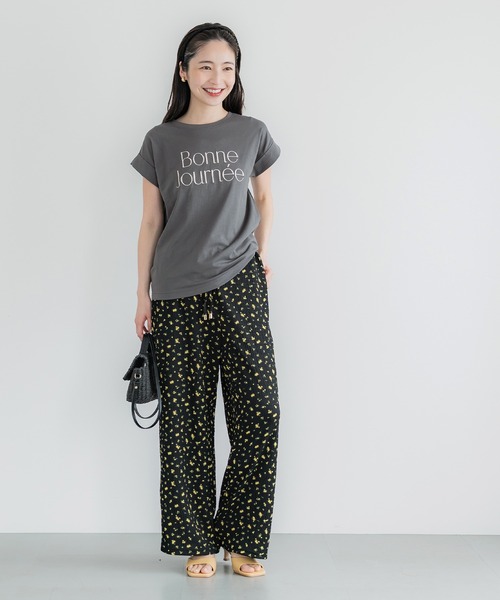 coca(coca)(コカ)の「フレンチスリーブロゴTシャツ(Tシャツ/カットソー・レディース・D/C・M/XL/S/L)」の10枚目の写真