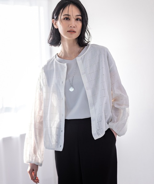 マヌーシュ　ブルゾン セール】【2025春夏】刺しゅうブルゾン（ブルゾン）｜A/C DESIGN
