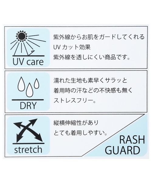 reca（レカ）の「ノースリサイドリボンラッシュガード（ラッシュガード・レディース・ブラック/グレイッシュベージュ・M）」の3枚目の写真