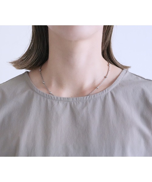 reca（レカ）の「ノースリサイドリボンラッシュガード（ラッシュガード・レディース・ブラック/グレイッシュベージュ・M）」の8枚目の写真