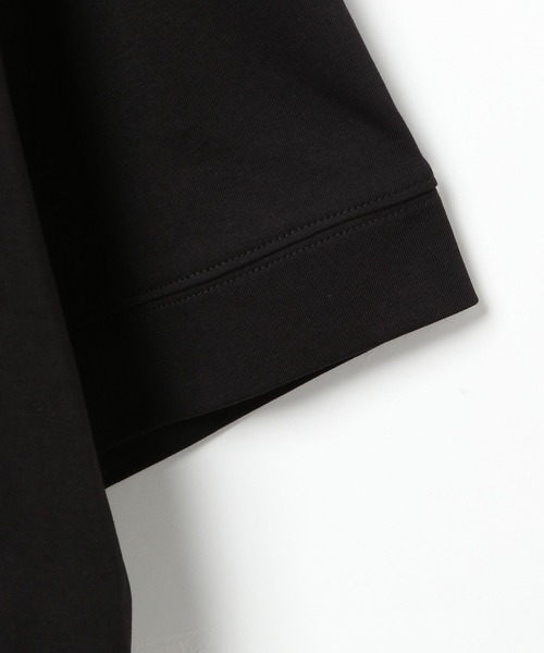 LEPSIM（レプシィム）の「バックギャザーワイドT　290299（Tシャツ/カットソー・レディース・ブラック/ホワイト×ブラック/イエロー/オフホワイト/オレンジ・FREE）」の10枚目の写真