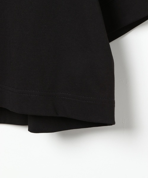 LEPSIM（レプシィム）の「バックギャザーワイドT　290299（Tシャツ/カットソー・レディース・ブラック/ホワイト×ブラック/イエロー/オフホワイト/オレンジ・FREE）」の11枚目の写真