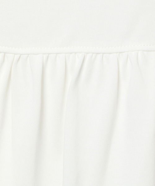 LEPSIM（レプシィム）の「バックギャザーワイドT　290299（Tシャツ/カットソー・レディース・ブラック/ホワイト×ブラック/イエロー/オフホワイト/オレンジ・FREE）」の14枚目の写真