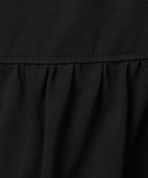 LEPSIM（レプシィム）の「バックギャザーワイドT　290299（Tシャツ/カットソー・レディース・ブラック/ホワイト×ブラック/イエロー/オフホワイト/オレンジ・FREE）」の15枚目の写真