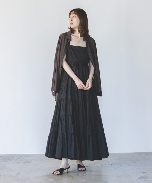 MARIHA(マリハ)の「MARIHA/マリハ 虹の女神のドレス(無地)(ワンピース・レディース・ブラック/ブラウン・34/36/38)」の9枚目の写真