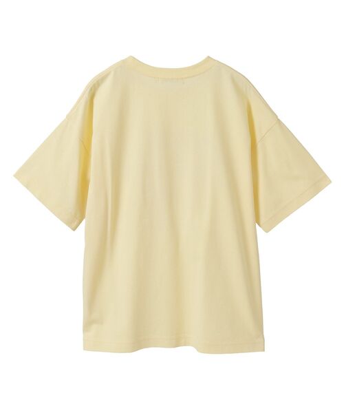 AMERICAN HOLIC(アメリカンホリック)の「デザインロゴプリントTシャツ(Tシャツ/カットソー・レディース・イエロー/オフホワイト/チャコールグレー・M/L)」の18枚目の写真