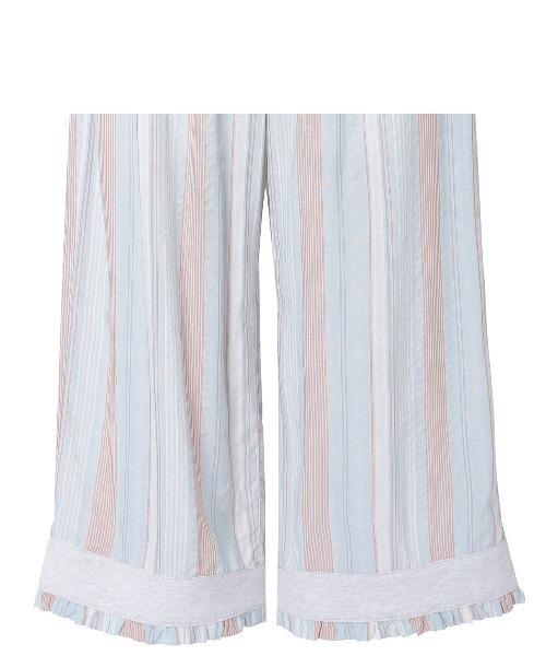 キッドブルー　ストライプ  パジャマ シャツ 23ストライプエンブ[7分袖パジャマ] | KID BLUE OFFICIAL ONLINE