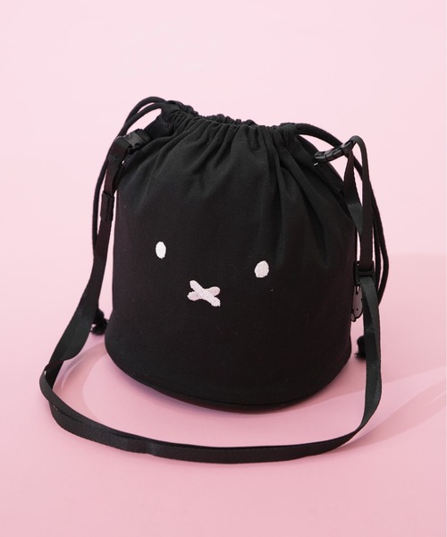 miffy/ミッフィー】 巾着ショルダー フェイスデザイン