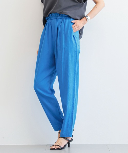 BARNYARDSTORM（バンヤードストーム）の「BARNYARDSTORM / リラックステーパードパンツ【WEB限定カラー・サイズ】（その他パンツ・レディース・ブラック/ブルー/ブラウン/ブラウン系その他3・S/M/L）」の4枚目の写真