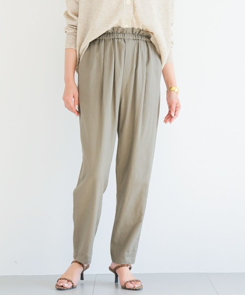 BARNYARDSTORM（バンヤードストーム）の「BARNYARDSTORM / リラックステーパードパンツ【WEB限定カラー・サイズ】（その他パンツ・レディース・ブラック/ブルー/ブラウン/ブラウン系その他3・S/M/L）」の9枚目の写真