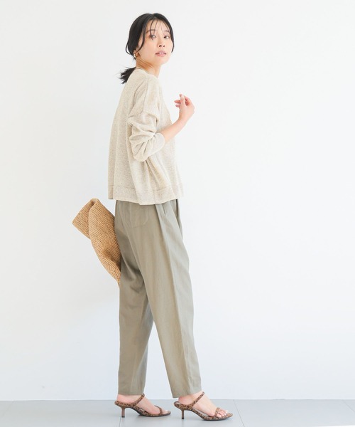 BARNYARDSTORM（バンヤードストーム）の「BARNYARDSTORM / リラックステーパードパンツ【WEB限定カラー・サイズ】（その他パンツ・レディース・ブラック/ブルー/ブラウン/ブラウン系その他3・S/M/L）」の11枚目の写真