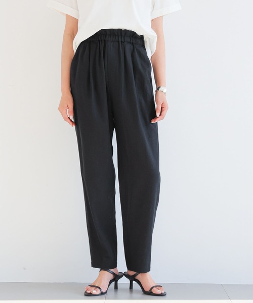 BARNYARDSTORM（バンヤードストーム）の「BARNYARDSTORM / リラックステーパードパンツ【WEB限定カラー・サイズ】（その他パンツ・レディース・ブラック/ブルー/ブラウン/ブラウン系その他3・S/M/L）」の12枚目の写真