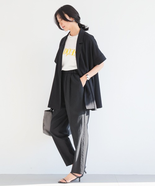 BARNYARDSTORM（バンヤードストーム）の「BARNYARDSTORM / リラックステーパードパンツ【WEB限定カラー・サイズ】（その他パンツ・レディース・ブラック/ブルー/ブラウン/ブラウン系その他3・S/M/L）」の14枚目の写真