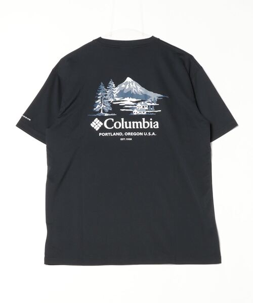 Columbia（コロンビア）の「コロンビア  レイクアローヘッドグラフィックショートスリーブTシャツ（Tシャツ/カットソー・メンズ・ブラウン/サックスブルー/ブラック・S/M/L/LL）」の4枚目の写真