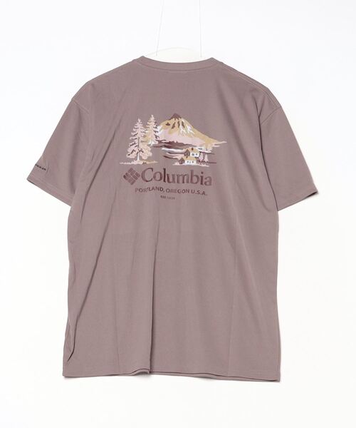 Columbia（コロンビア）の「コロンビア  レイクアローヘッドグラフィックショートスリーブTシャツ（Tシャツ/カットソー・メンズ・ブラウン/サックスブルー/ブラック・S/M/L/LL）」の5枚目の写真