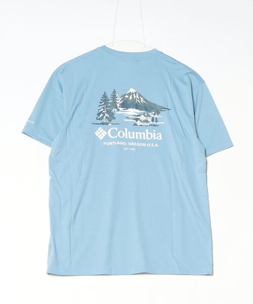 Columbia（コロンビア）の「コロンビア  レイクアローヘッドグラフィックショートスリーブTシャツ（Tシャツ/カットソー・メンズ・ブラウン/サックスブルー/ブラック・S/M/L/LL）」の6枚目の写真
