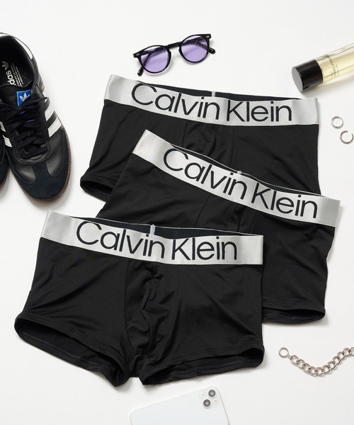 カルバンクライン   3P NB3074A MLset Calvin Klein(カルバンクライン)ck ボクサーパンツ ローライズ 3