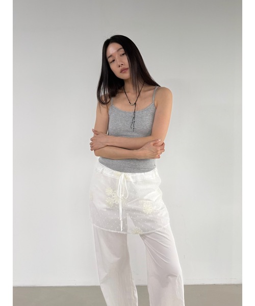 Didot.showroom（ディドット ショールーム）の「ベーシックカップインキャミソール（キャミソール・レディース・アイボリー/ブラック/グレー/レモンイエロー/ベージュ・FREE）」の16枚目の写真