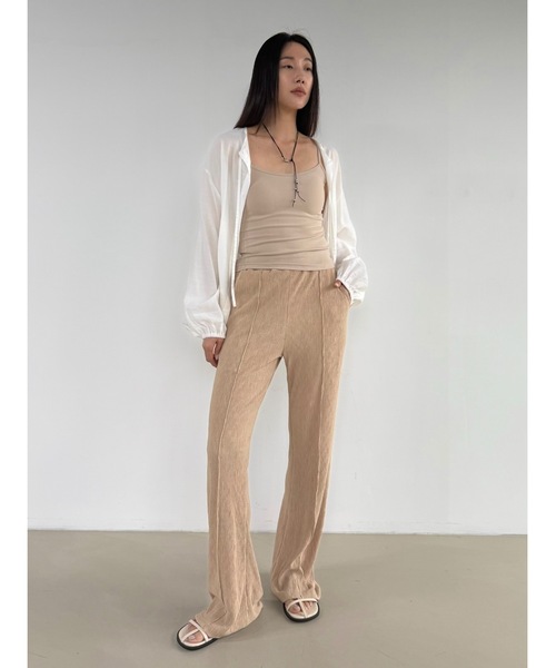 Didot.showroom（ディドット ショールーム）の「ベーシックカップインキャミソール（キャミソール・レディース・アイボリー/ブラック/グレー/レモンイエロー/ベージュ・FREE）」の17枚目の写真