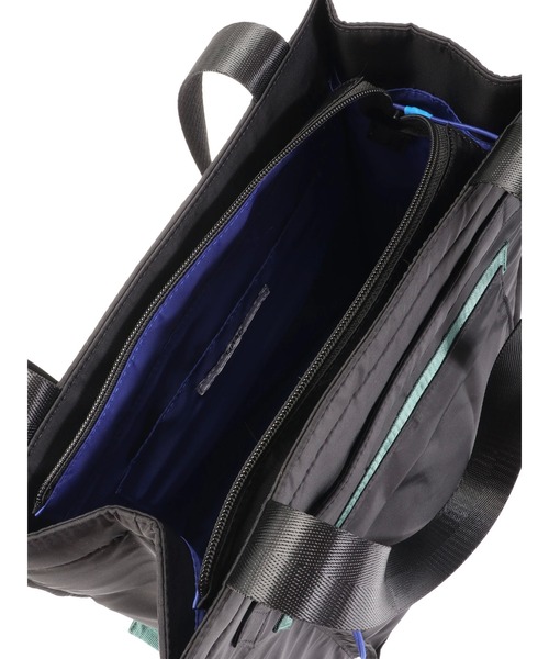 UN3D.（アンスリード）の「【WEB限定】TRAPEZE NYLON BAG / トラピーズナイロンバッグ（トートバッグ・レディース・ベージュ/ブラック・FREE）」の12枚目の写真