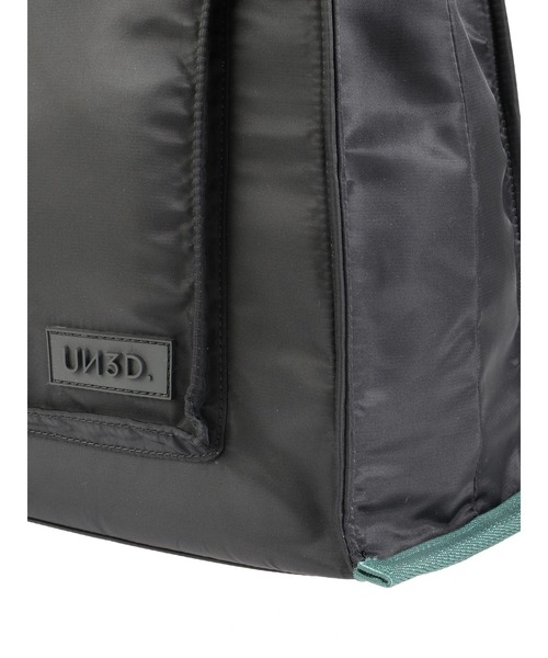 UN3D.（アンスリード）の「【WEB限定】TRAPEZE NYLON BAG / トラピーズナイロンバッグ（トートバッグ・レディース・ベージュ/ブラック・FREE）」の10枚目の写真