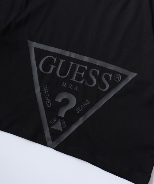Guess(ゲス)の「GUESS ADELE CROP T-SHIRT TEEシャツ(Tシャツ/カットソー・レディース・ブラック/ライトパープル/グリーン/ピンク・S/M)」の16枚目の写真