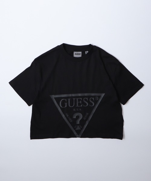 Guess(ゲス)の「GUESS ADELE CROP T-SHIRT TEEシャツ(Tシャツ/カットソー・レディース・ブラック/ライトパープル/グリーン/ピンク・S/M)」の13枚目の写真